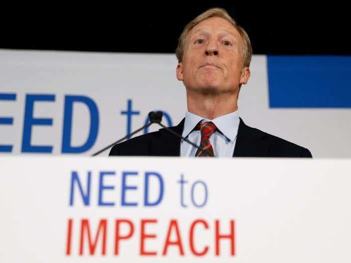 Liberal mega-donor Tom Steyer on ex-Starbucks CEO Howard Schultz's possible independent 2020 run: 'It doesn't sound like he's ready for primetime'