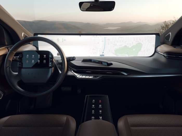 An exec from Tesla rival Byton explains why its 48-inch dashboard screen won't distract drivers