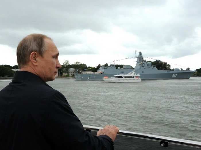 Russia says it's arming its warships with a new weapon that makes enemies want to vomit