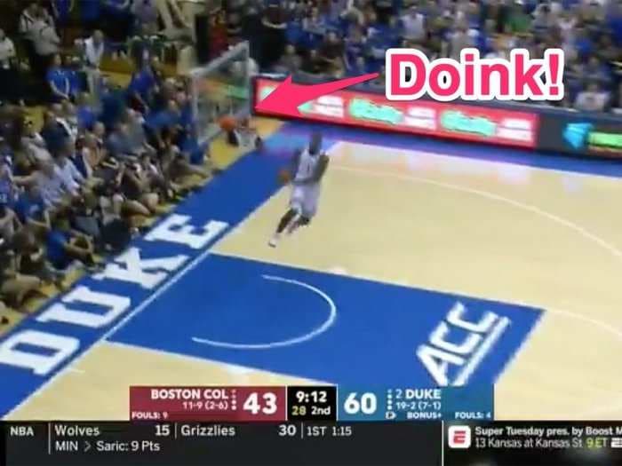 Zion Williamson missed a massive reverse slam that could have been his best dunk of the entire season