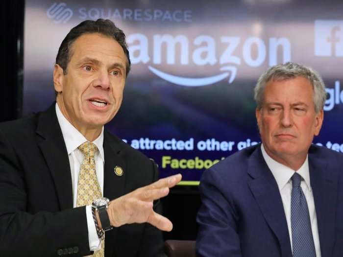 Amazon's HQ2 deal with New York might be in jeopardy - and it could mean that the state and city lose out on $27.5 billion in tax revenue