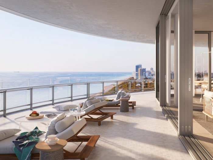 A $68 million Miami penthouse could shatter Florida's real-estate record, but its building might soon be underwater