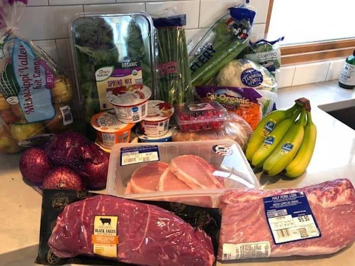 My girlfriend and I spend less than $150 a month on groceries and eat at home 5 nights a week - here's exactly what we buy