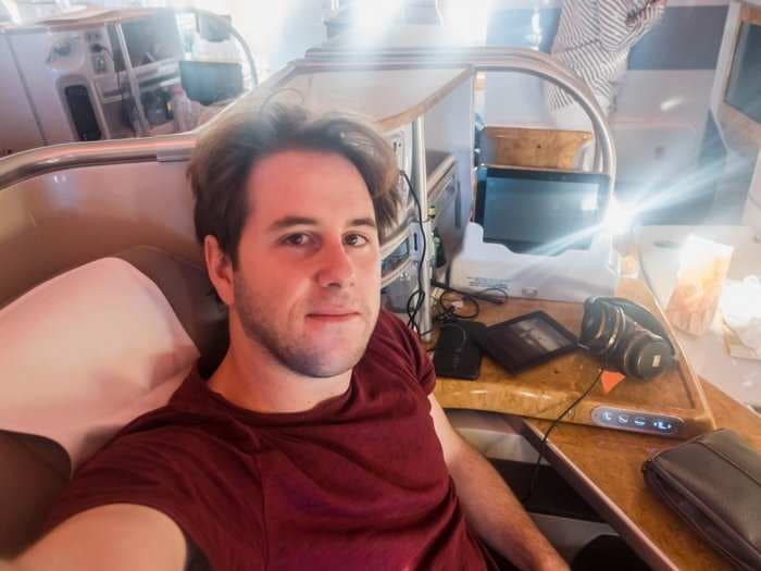 I flew 14 hours nonstop in business class on the world's biggest passenger plane, the discontinued $446 million Airbus superjumbo jet, and it was even more luxurious than I could have imagined