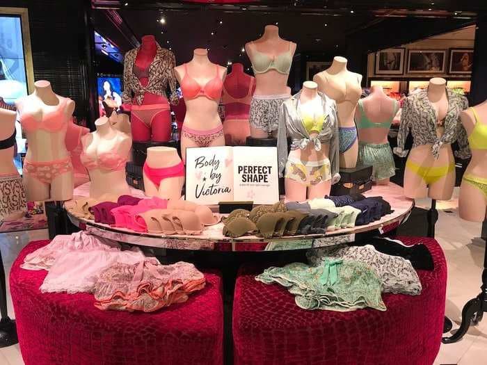 We visited a Victoria's Secret store on the day that it announced dozens of closures. Here's what we found.