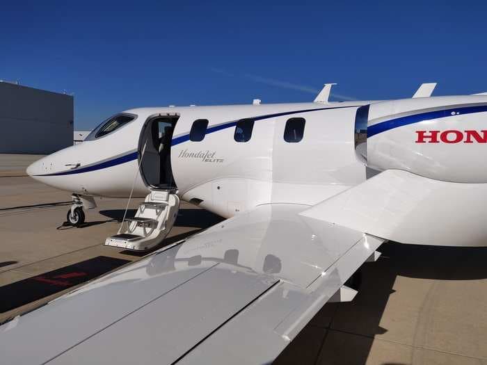 We flew on Honda's new $5.25 million private jet. Here are its coolest features.