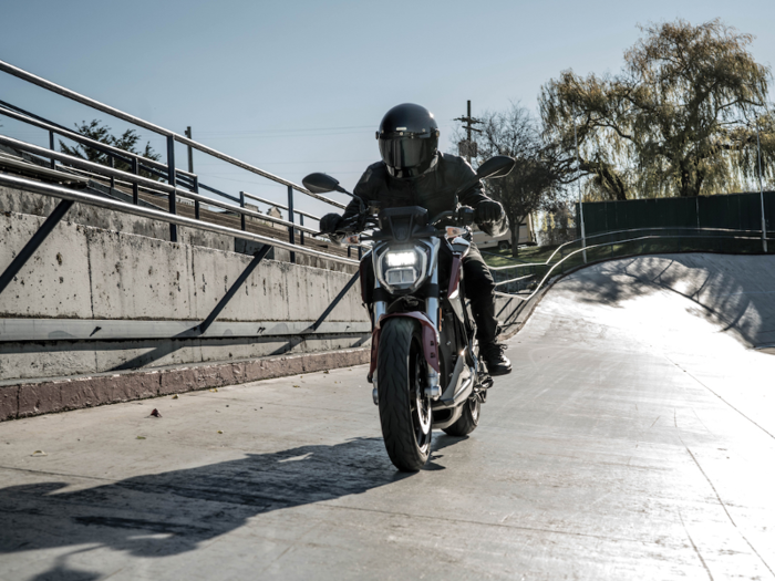 Harley-Davidson's electric motorcycle has a sleek new rival that has a 200-mile range and can track everything about your rides online