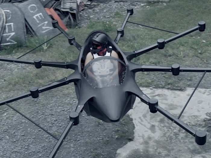 A drone builder claims he invented the smallest flying car in the world - the Koncepto Millenya