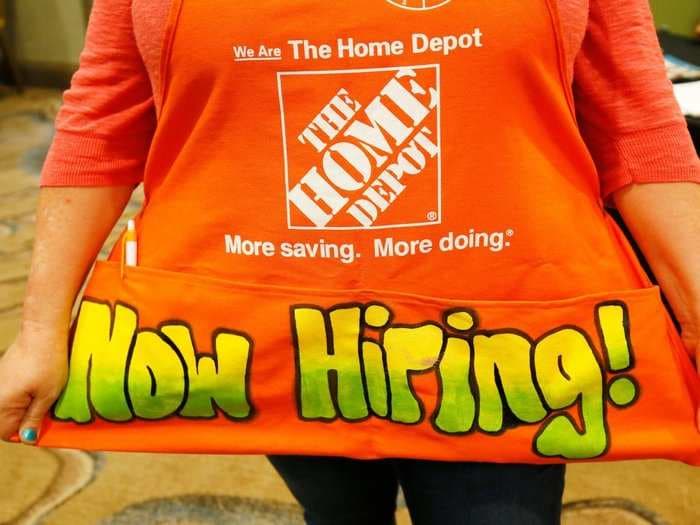 Home Depot is embarking on a massive hiring spree as retail's war for talent rages on