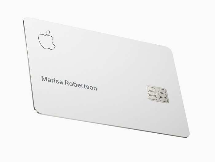 The minimalist, titanium Apple Card is perfectly positioned as a status symbol geared toward millennials