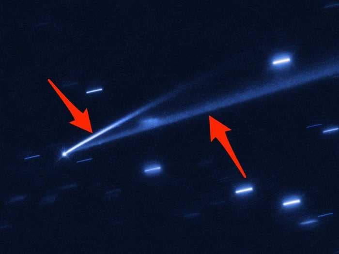 The Hubble telescope caught an asteroid ripping itself to pieces due to the 'YORP effect'