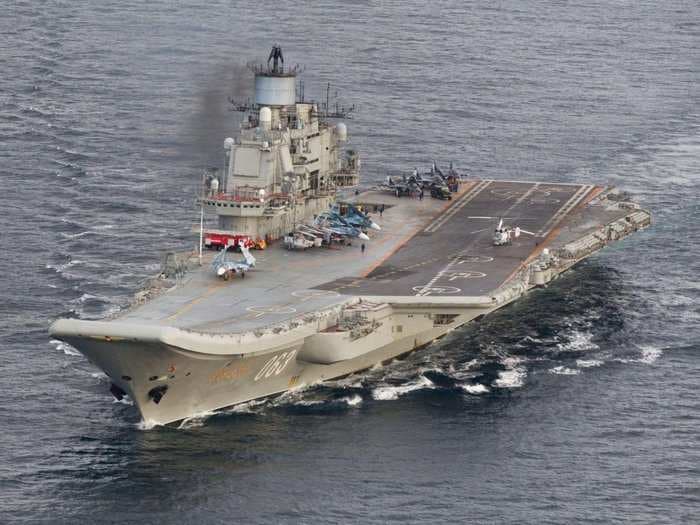 Russia is talking about scrapping its only aircraft carrier, putting the troubled ship out of its misery