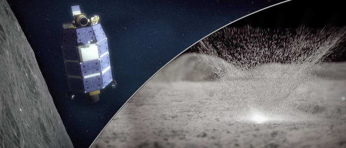 NASA discovers that meteoroids are depleting the moon’s water supply