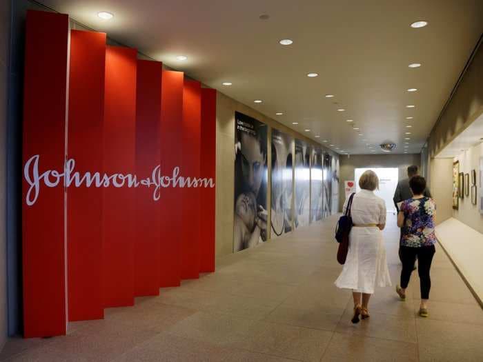 Johnson & Johnson's net earnings dropped 14% in the first-quarter