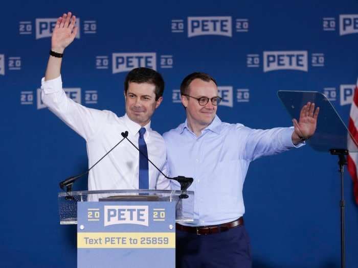 2020 baby?: Democratic presidential candidate Pete Buttigieg says he and his husband Chasten are 'hoping to have a little one soon'