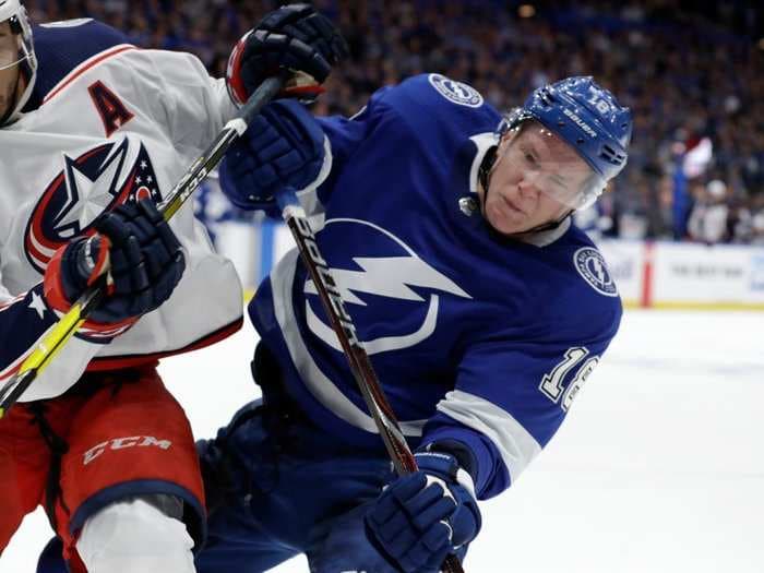 The record-setting Lightning were swept out of first round of the NHL playoffs in embarrassing fashion because of one big disadvantage