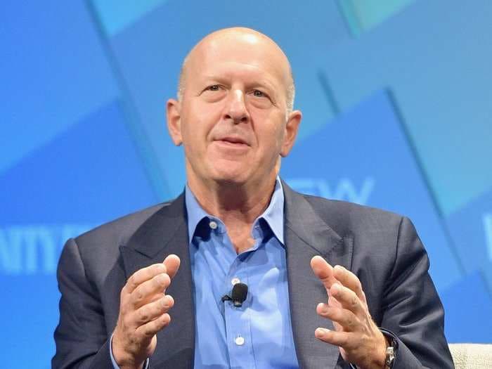 Goldman Sachs's David Solomon says he joined Instagram because his "a lot funnier" predecessor had already claimed Twitter