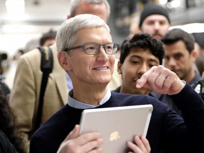 Apple reported killer iPad sales last quarter, and the reason has a lot to do with Tim Cook's master plan to tap into the $4 trillion business market