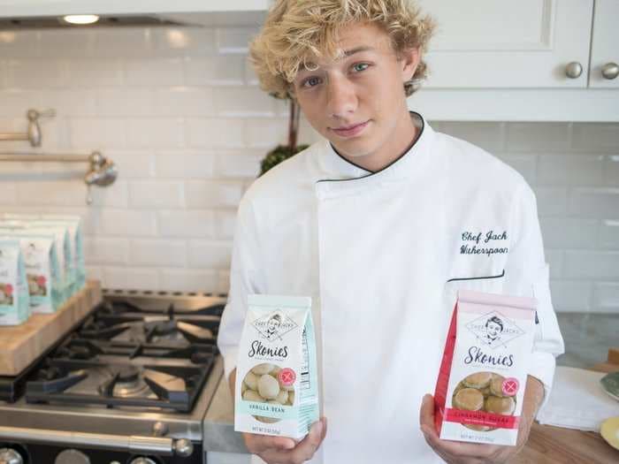 This 19-year-old beat cancer three times, and now he's the entrepreneur behind the Instagram-friendly 'skonie' - a cross between a cookie and a scone