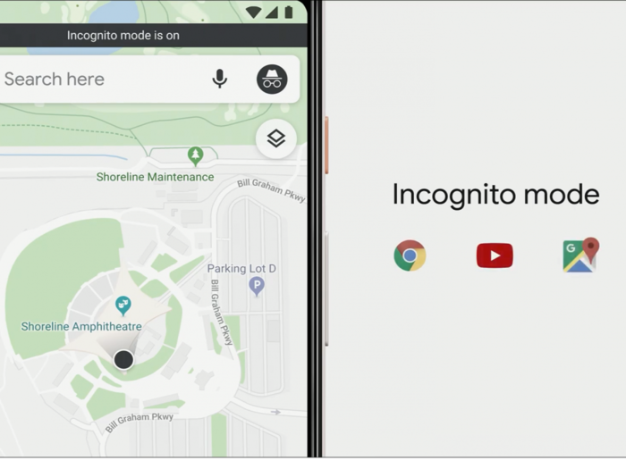 Incognito mode is coming to Google Maps and Google search