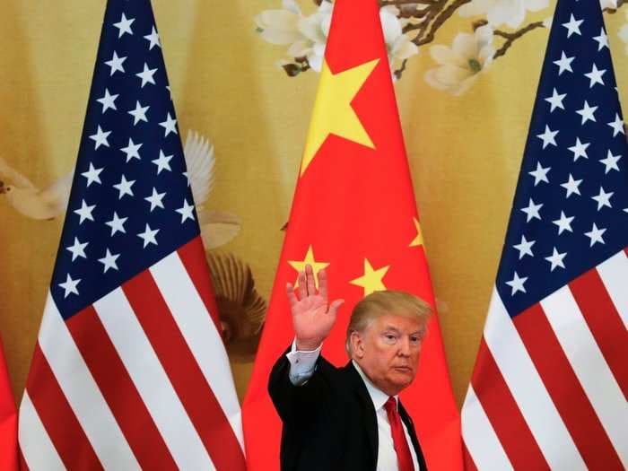 Trump doesn't seem worried about the collapse of the China trade deal, and it could be because it gives him a way to attack Biden