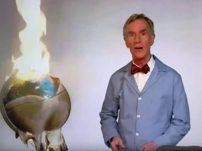 Bill Nye is angrily telling everyone to get their act together and fight climate change: 'The planet's on f---ing fire'
