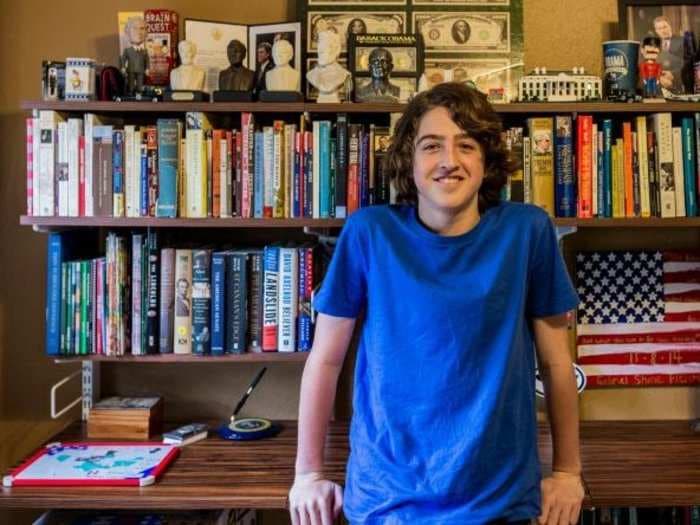 Meet the 17-year-old politics reporter who broke the news that Bill de Blasio is running for president