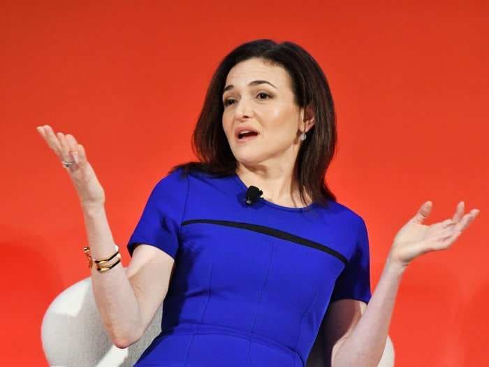 Sheryl Sandberg says 60% of male managers are afraid to have a one-on-one meeting with a female employee