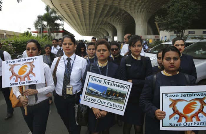 Korean Air is holding job fair for grounded Jet Airways pilots