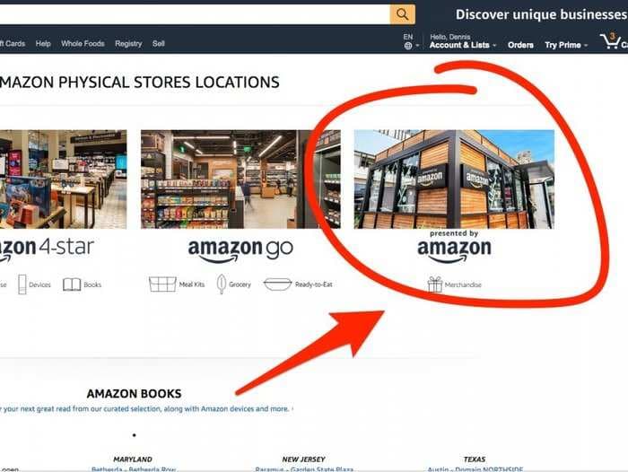 Amazon quietly launched a new store in malls after pulling the plug on its pop-up stores