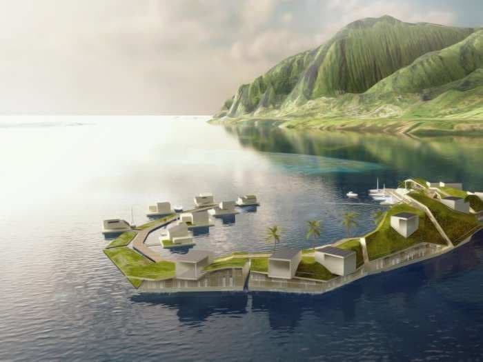 Floating cities are getting far closer to reality than ever before - but they won't be the libertarian utopias billionaires have proposed