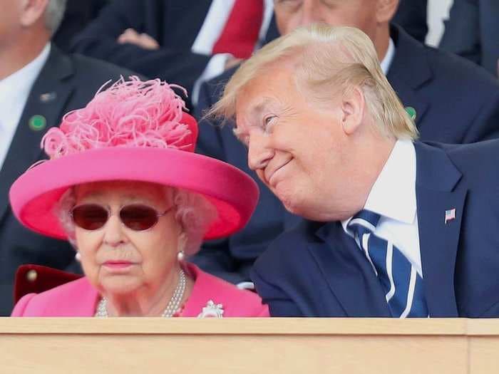 'We had automatic chemistry': Trump boasts that the Queen had the time of her life in his company