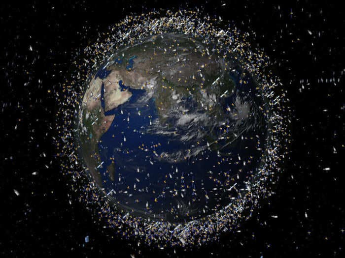 The trash in outer space makes way for a new kind of map