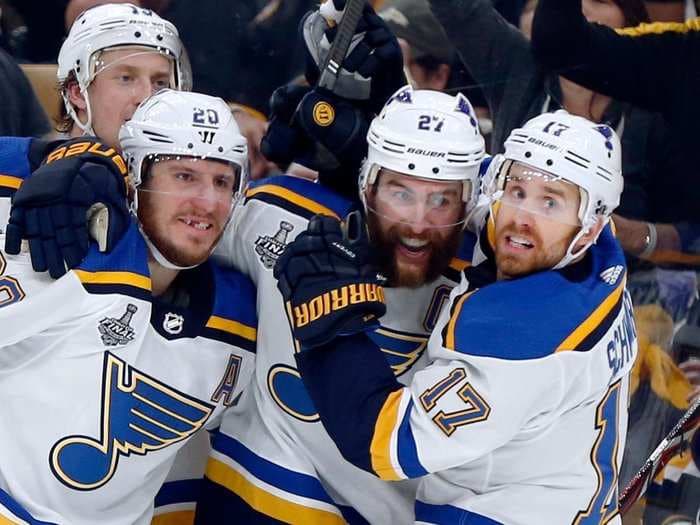 A fan won $100,000 betting on the St. Louis Blues to win the Stanley Cup when they were the worst team in the NHL