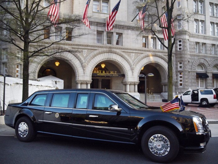 Here's how Trump's $1.5 million Cadillac limo, the Beast, stacks up against the North Korean leader Kim Jong Un's limo