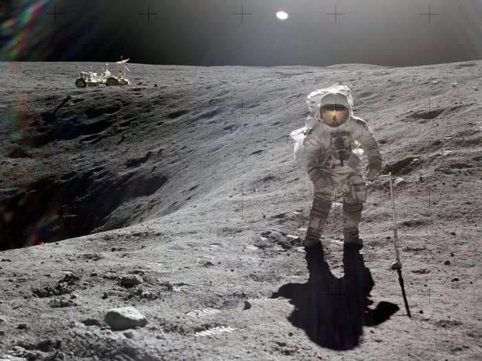 An Apollo astronaut explains how he nearly killed himself 'horsing around' on the moon in 1972
