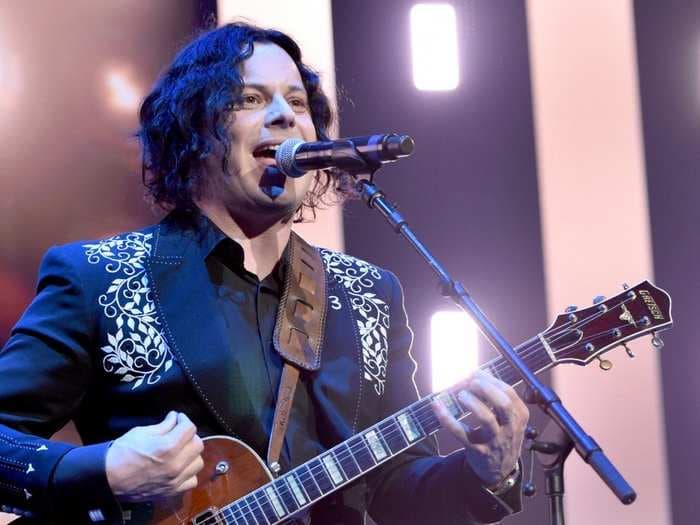 Musician Jack White says he has never owned a cell phone and thinks they're an 'addiction'