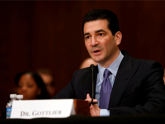 Ex-FDA chief Scott Gottlieb just joined the board of $240 billion drugmaker Pfizer