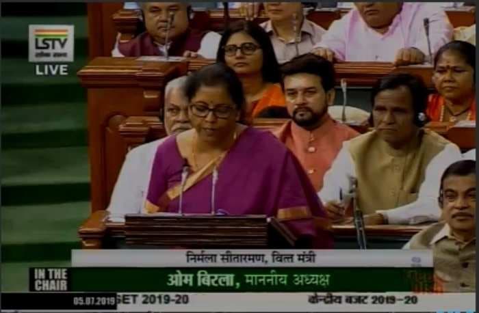 Union budget 2019: Will lay 1.25000 kms of rural roads says Finance Minister Nirmala Sitharaman