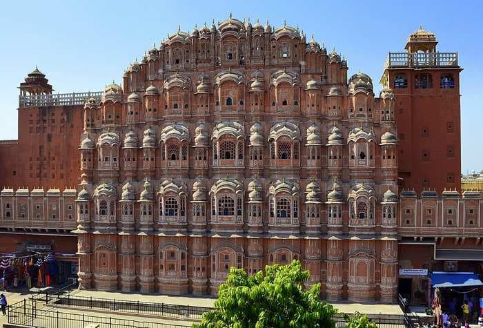 Jaipur, the pink city whose king once painted it to impress a guest, is now a UNESCO World Heritage site