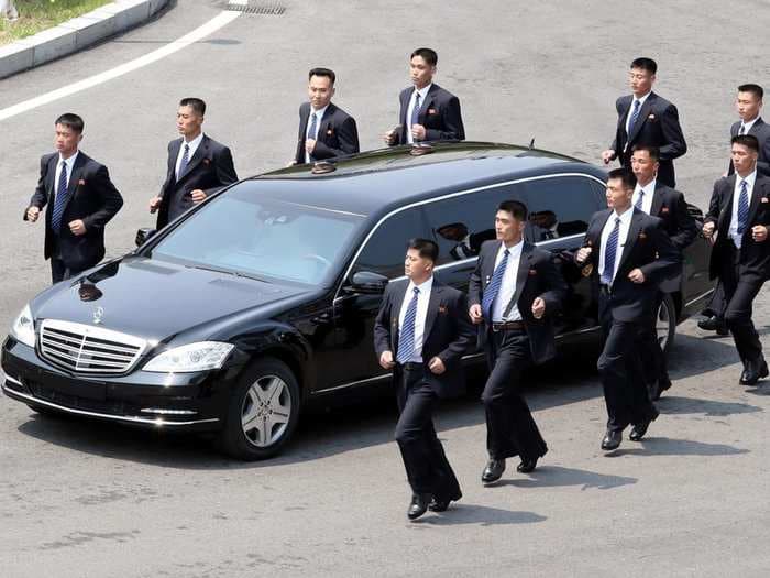 Kim Jong Un reportedly got his armored limos via a secret route through 5 countries and a 'dark voyage'