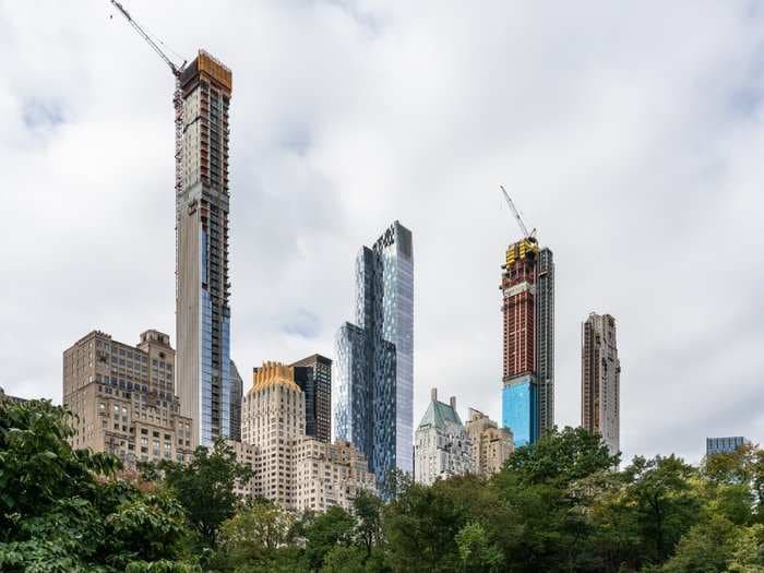 New York is in a race to be carbon neutral by 2050. The city's glossy, glass-encased luxury buildings may be one of the first casualties