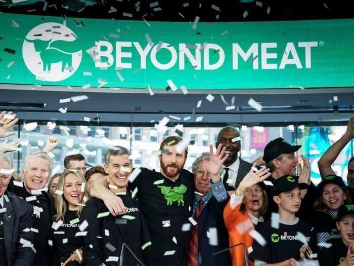 Beyond Meat skyrockets as expectations for the company's second-quarter earnings mount