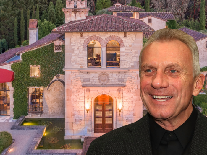 Former NFL quarterback Joe Montana's California estate is on the market at a 41% price cut - and it comes with an equestrian facility and a shooting range. Here's a look inside.