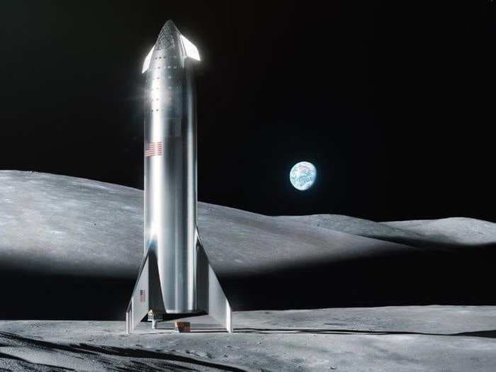 Elon Musk says SpaceX could land on the moon in 2 years. A NASA executive says 'we'll partner with them, and we'll get there faster' if the company can pull it off.