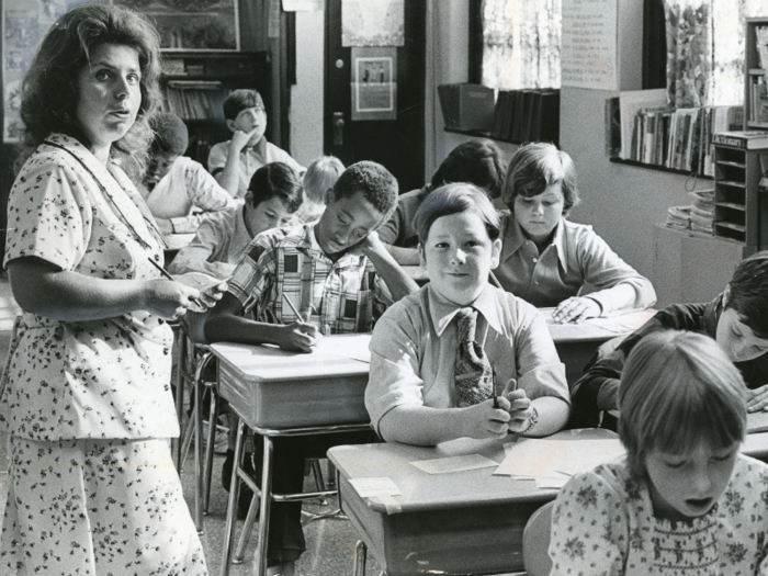 THEN AND NOW: Here are all the ways being a public-school teacher has changed in the last 50 years