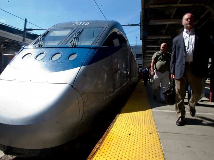 Amtrak is launching a new express train between New York and Washington DC that could help it steal even more passengers from airlines in the Northeast