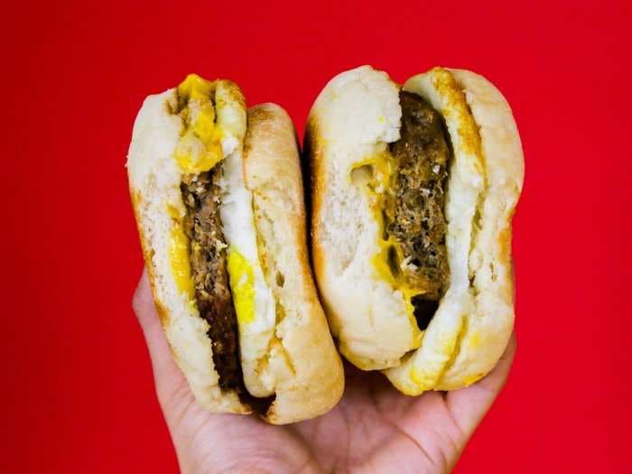 I compared Dunkin's new Beyond Meat breakfast sandwich with the real deal and was surprised to find the plant-based 'meat' was better - here's why