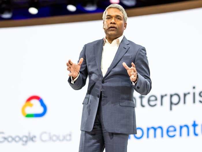 Google revealed that its cloud business is on run rate of more than $8 billion, and it plans to triple the size of its salesforce