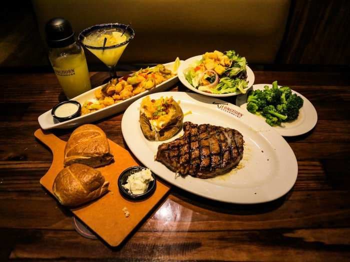 I ate the same meal at Outback and LongHorn Steakhouse to see which would do it better, and the winner was superior in every way except service